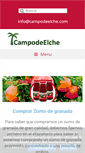 Mobile Screenshot of campodeelche.com